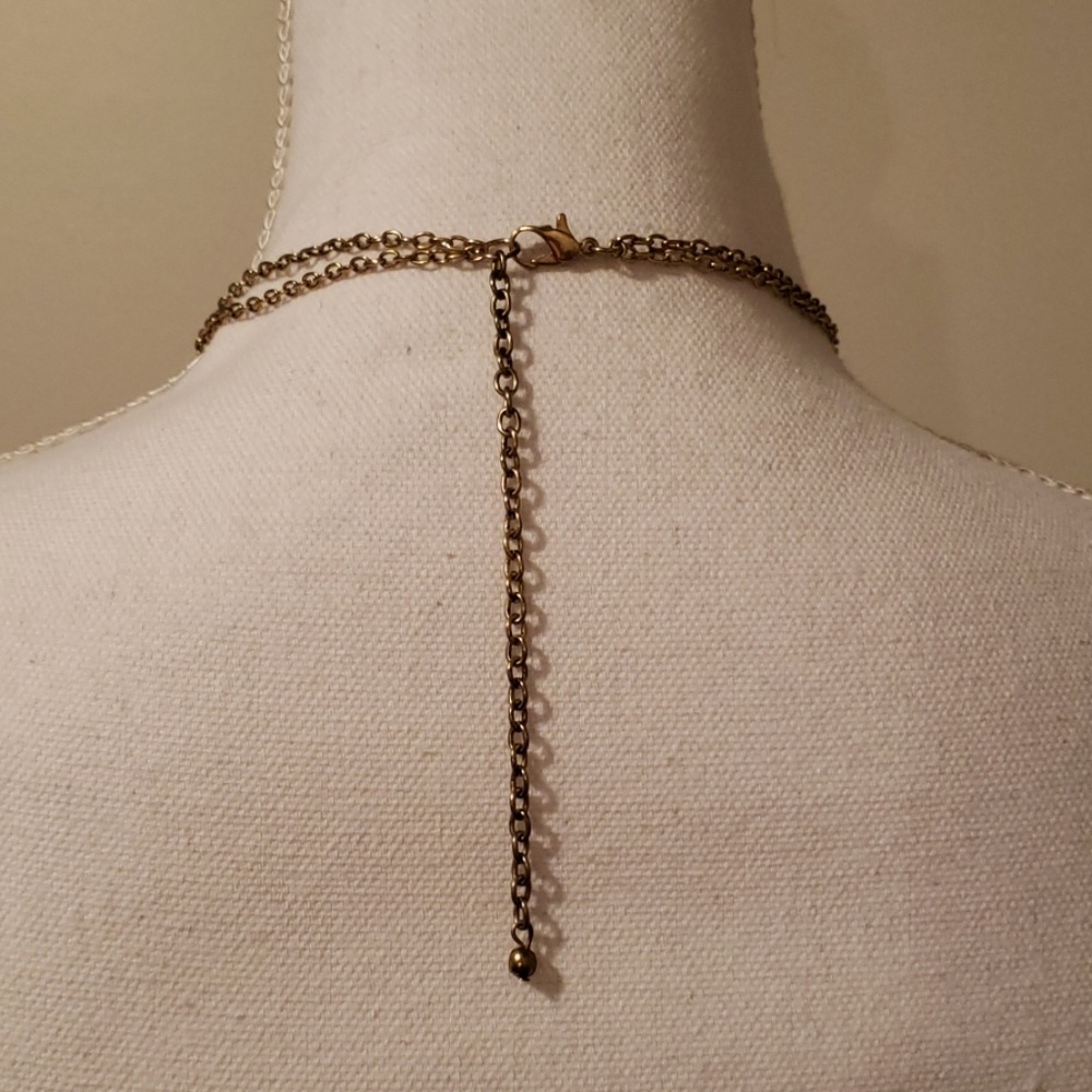 Layered statement necklace - Picture 5 of 5